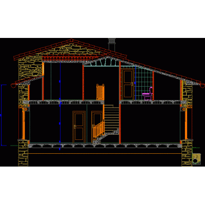Seccion constructiva; rehabilitacion