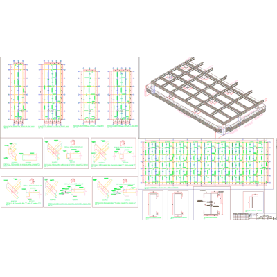 Estructura modulo de obreros