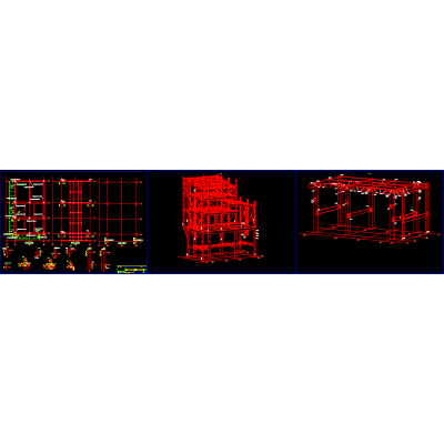 Estructura de acero - detalles