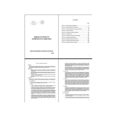 Manual de proyecto geometrico de carreteras - mexico