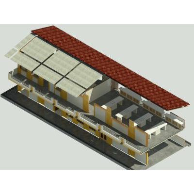 Proyecto en revit de colegio