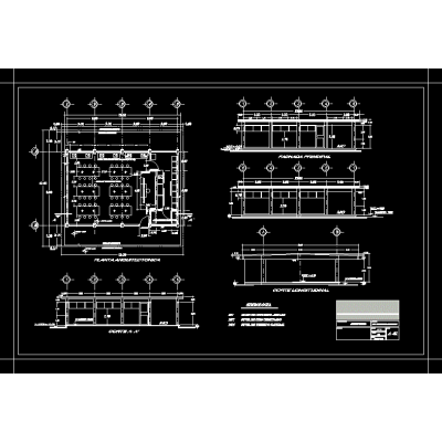 Plano arquitectonico ecatepec - laboratorio