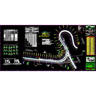Proyecto de entronque de carretera