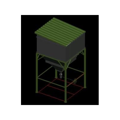 Tolva para alpeorujo 3d