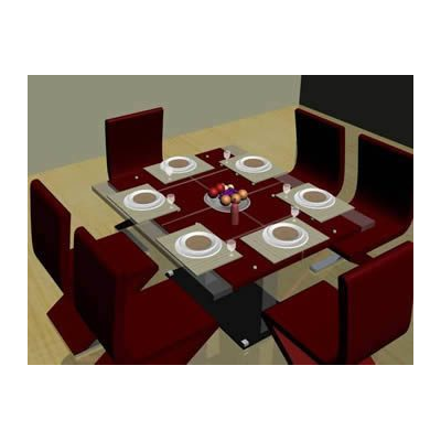 3d dining room