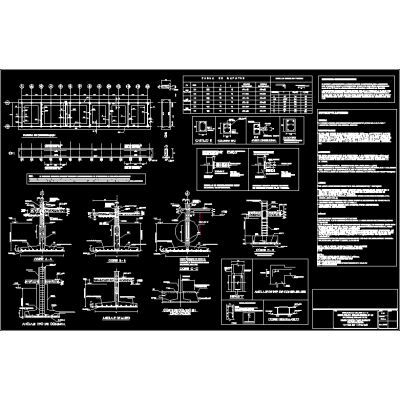 Plano de cimentacion