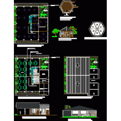 Proyecto arquitectonico de la cafeteria escolar del instituto agricola del municipio del copey - cesar - colombia