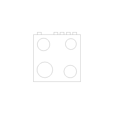 Cocina Vitroceramica Con 4 Fuegos