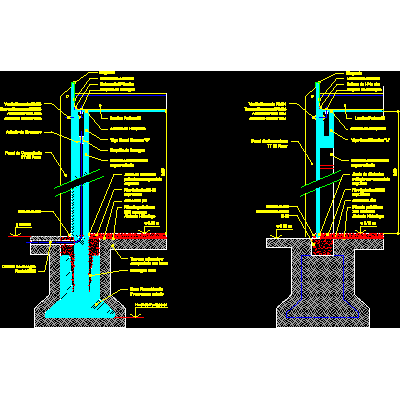 Corte integral nave industrial