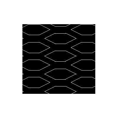 Hatch expanded fabric