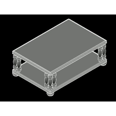 3d coffee table