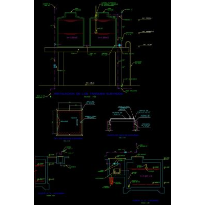 Instalaciones Sanitarias Residenciales – Planos y Detalles