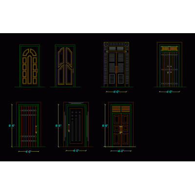 Disenos de puerta