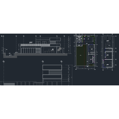 Plano Arquitectónico de una Casa Quinta
