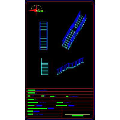 Diseño de Escaleras Rectas Modernas