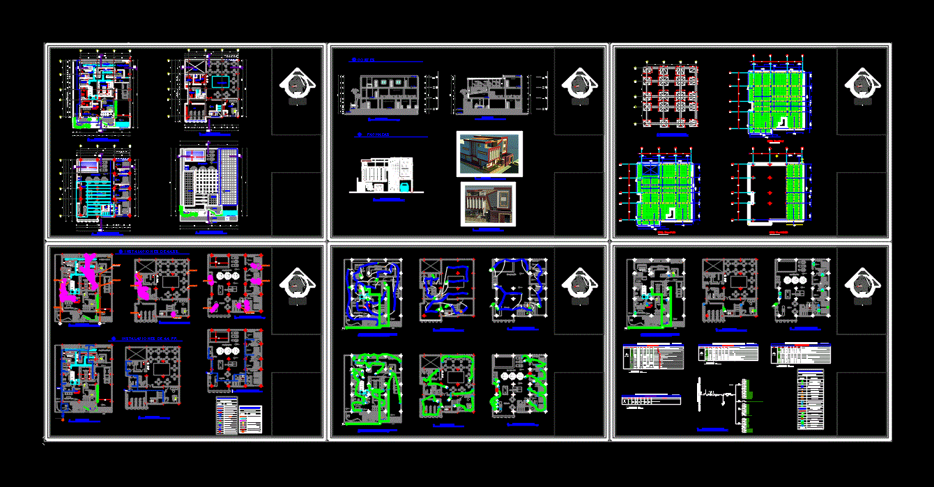 Catering Service In DWG | CAD library