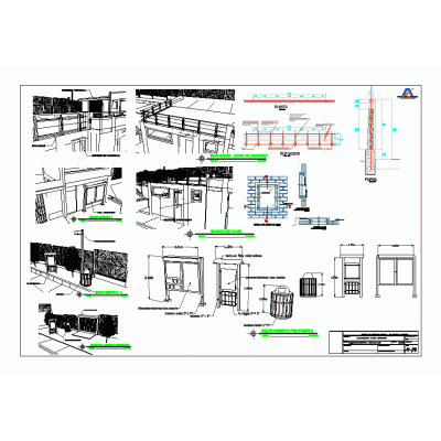 Detalles equipamiento externo
