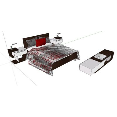Dormitorio en 3d