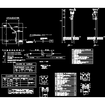 25kva pole electrical substation
