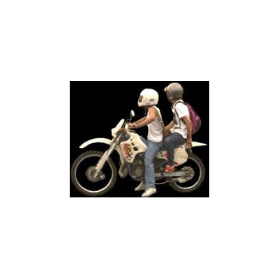 Coppia in moto