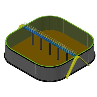Reactor anaerobio de flujo ascendente