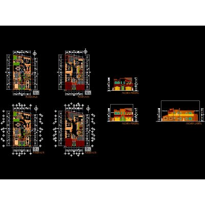 House two levels; 200 m2