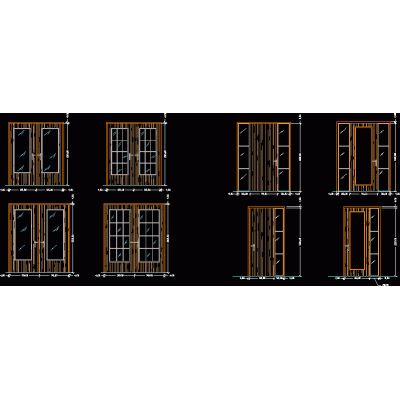 Puertas en alzado