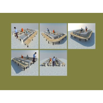 Mesa Modular para Juegos Grupales