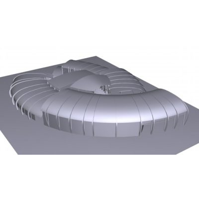 Mercado de abastos 3d rhino 3DM