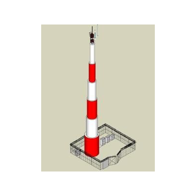 Torre monopolo telecomunicaciones