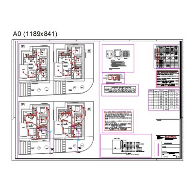 Proyecto electrico de casa popular (mcmv)