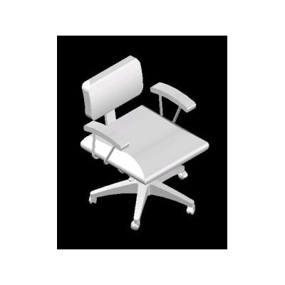Silla giratoria 3d