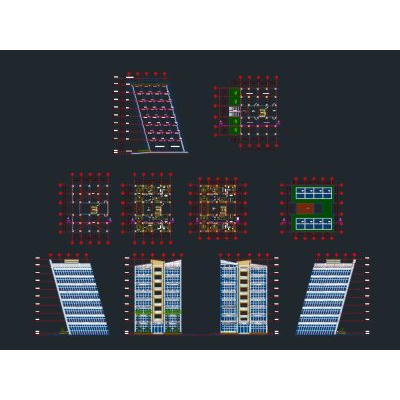 Edificio inclinado