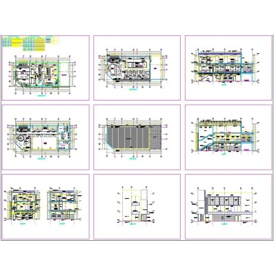 Proyecto restaurante - autocad