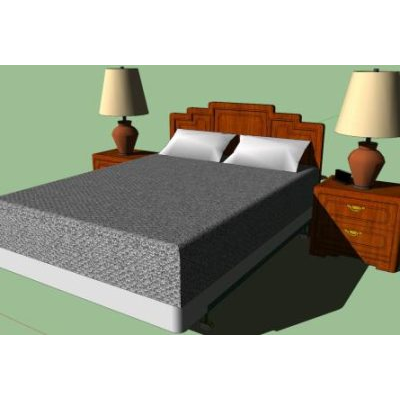 Cama 3d skp