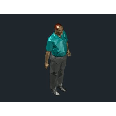 Hombre 3d