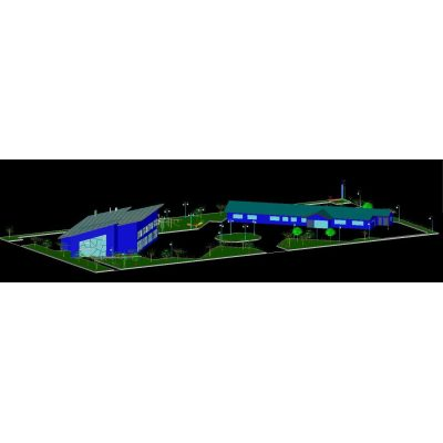 Centro de salud y sum 3d