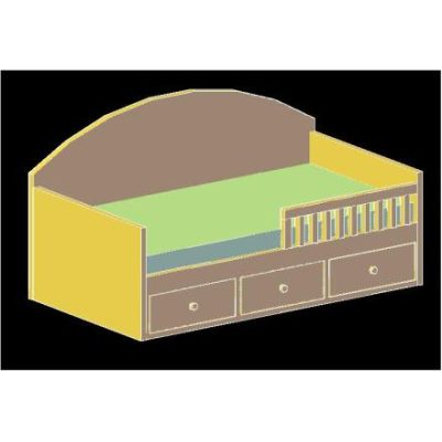 Divan Infantil con Almacenaje
