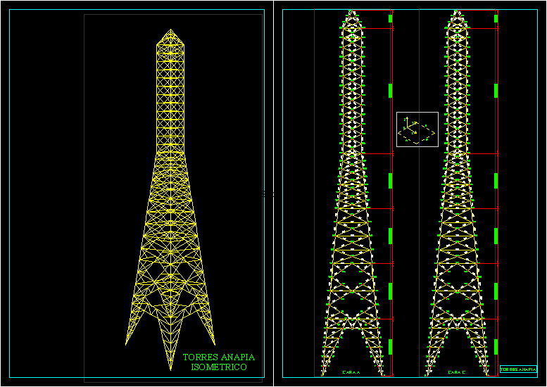 Electric tower details
