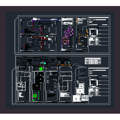 Municipal plans for a single-family home