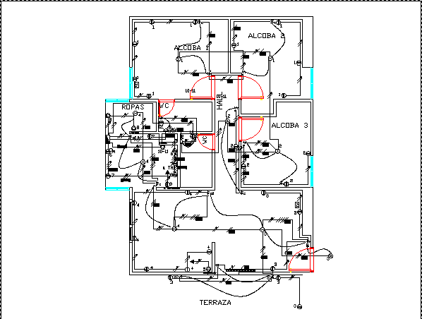 Single-family electrical installation