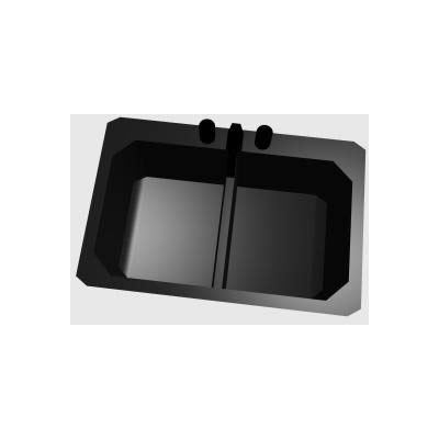 Bacha de cocina 3d