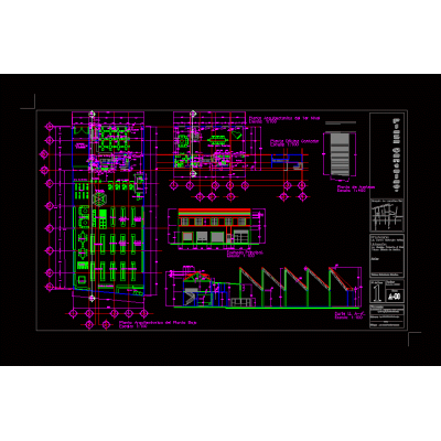 Planta bodega comercial