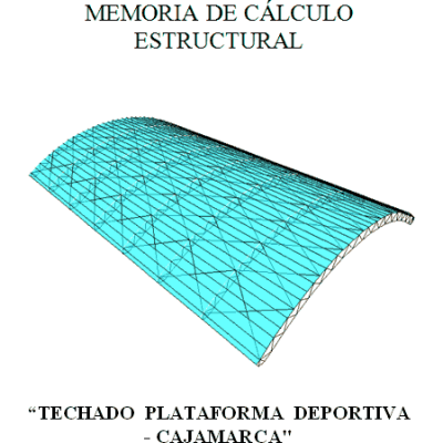 Calculo techado de plataforma matalica - tijeral doc