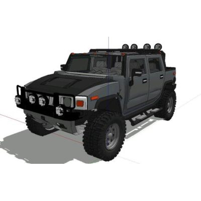 Hummer h2 campo a traves