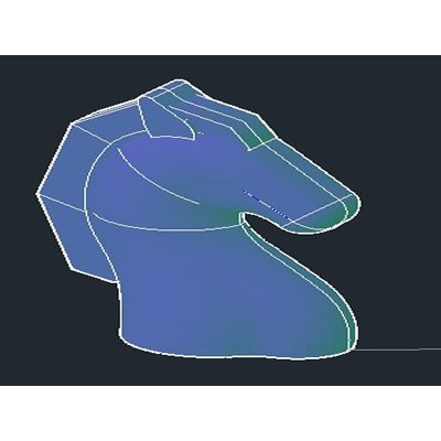 cavallo di scacchi 3d