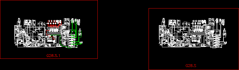 Diagramm des Hydrauliksystems