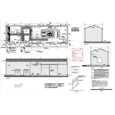 Edificio eléctrico, arquitectura