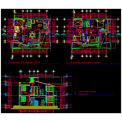 architectural room house
