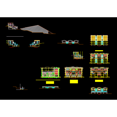 Planos de arquitectura escuela profesional